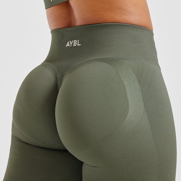 Olive Green High-Waisted AYBL adapt seamless Leggings - Picture 3 of 8